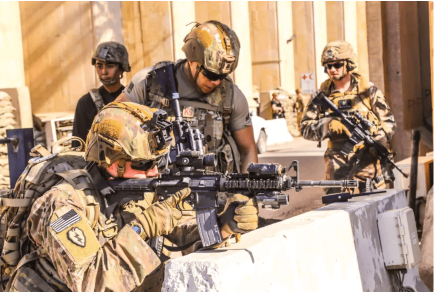 O exército norte-americano fará treinamento em solo brasileiro