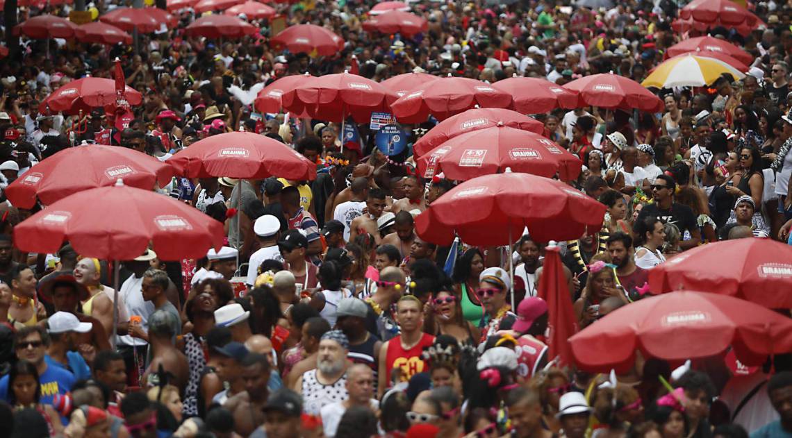 Bloco Bola Preta Gilvan de Souza / Agencia O Dia