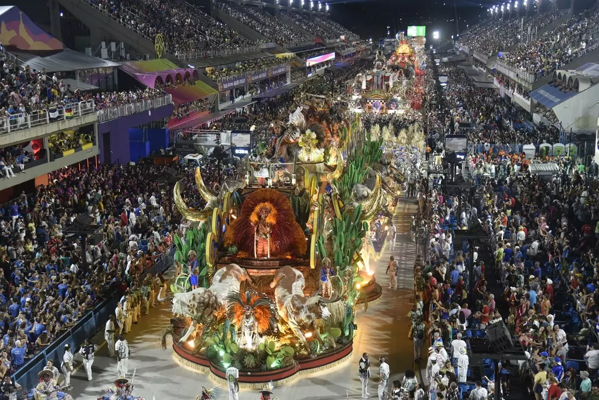 Desfile da Imperatriz Leopoldinense no Carnaval 2023 - Foto: Ismar Ingber/Riotur